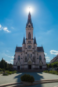 Heart of Jesus church in the city of Kőszeg