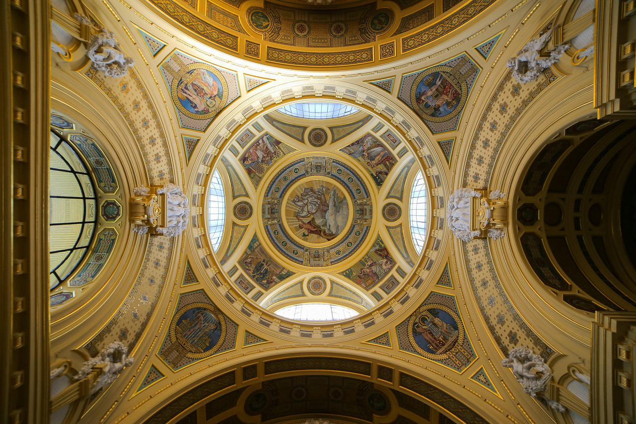 Széchenyi Bath ceiling