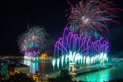 budapest fireworks st stephens day