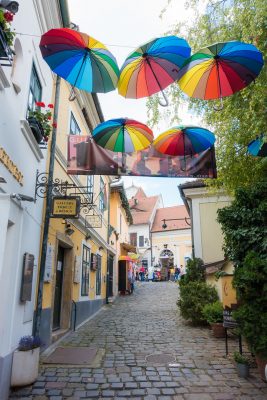 umbrellas of Szentendre