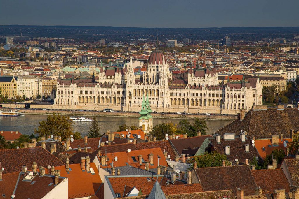 Parliament from Maria Magdalena tower